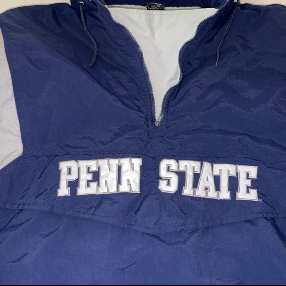 Vintage Starter Penn State Pullover Jacket/Puffer Adult Large - Picture 3 of 8